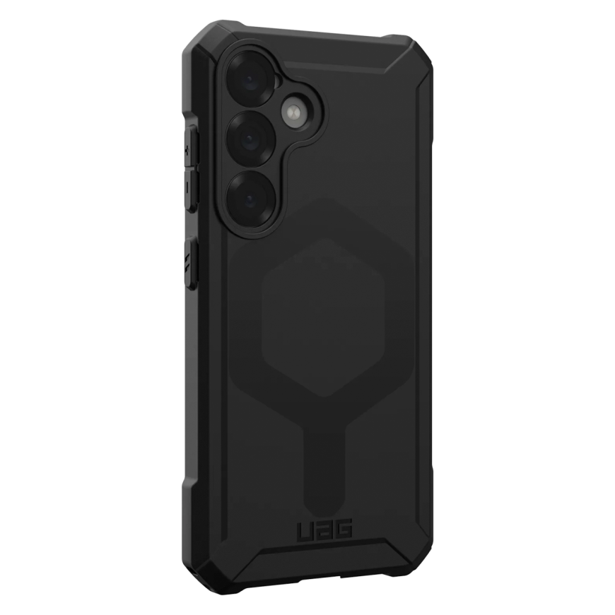 Защитный гибридный чехол с поддержкой MagSafe UAG Essential Armor для Samsung Galaxy S25 - фото 2